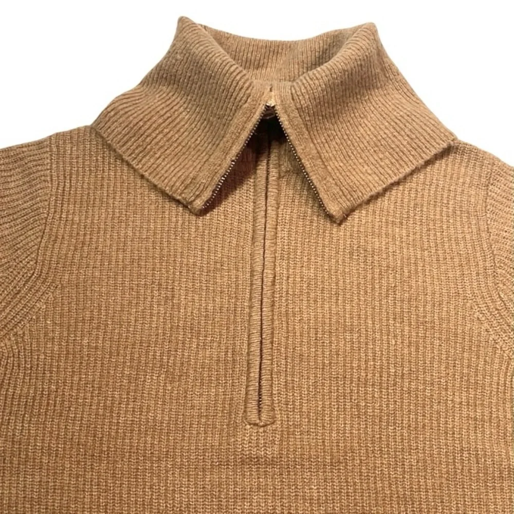 J. Crew Half-zip Stretch Sweater